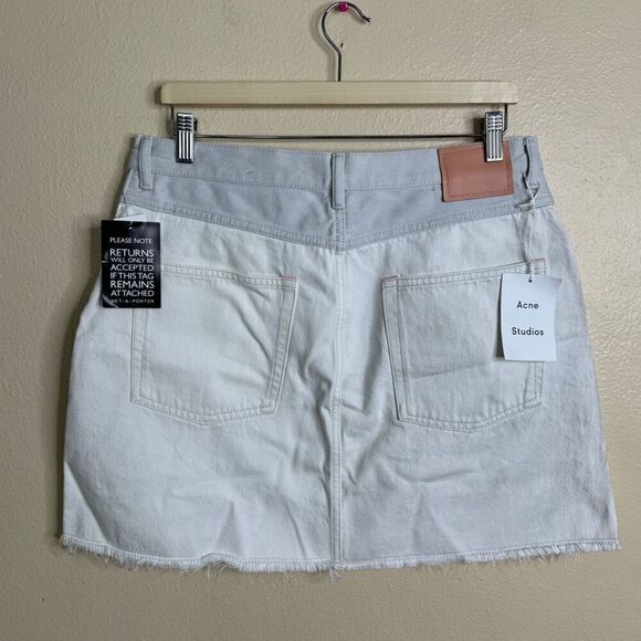 Acne Studios Skirt Women's 42/XL Denim Mini NWT - Picture 5 of 10